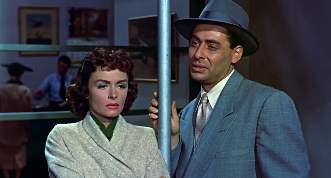 Donna Reed and Shepard Menken in The Benny Goodman Story (1956)