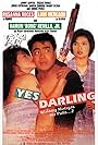 Dexter Doria, Jorge Estregan, Rosanna Roces, Jimmy Santos, Tessie Tomas, Ramon Zamora, Ramon 'Bong' Revilla Jr., Lani Mercado, Chuck Perez, Whitney Tyson, Mandy Ochoa, Pepe Marcos, and Atoy Co in Yes Darling: Walang matigas na pulis 2 (1997)