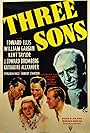 Edward Ellis, William Gargan, Kirby Grant, Kent Taylor, and Virginia Vale in Three Sons (1939)