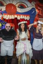 Tia Mowry, Drew Scott, Duff Goldman, Jonathan Silver Scott, and Egypt Sherrod in All-Star Halloween Spectacular (2016)