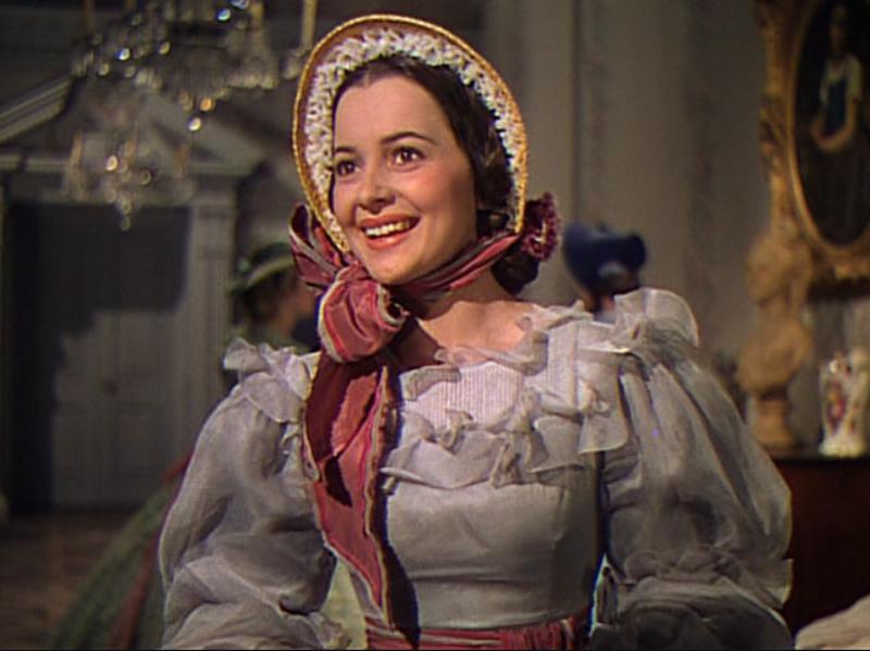 Olivia de Havilland in Cuốn Theo Chiều Gió (1939)