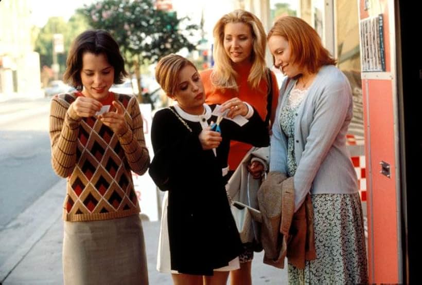 Parker Posey, Toni Collette, Lisa Kudrow, and Alanna Ubach in Clockwatchers (1997)