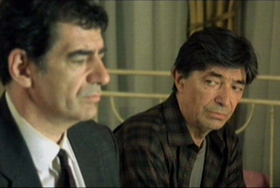 Predrag 'Miki' Manojlovic and Krunoslav Saric in Duga ponoc (2004)