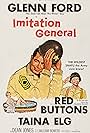 Red Buttons, Glenn Ford, and Taina Elg in Imitation General (1958)