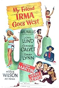 Jerry Lewis, Dean Martin, Corinne Calvet, John Lund, Diana Lynn, and Marie Wilson in My Friend Irma Goes West (1950)