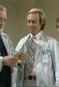 Geoffrey Davies, Robin Nedwell, and Frank Wilson in Doctor Down Under (1979)