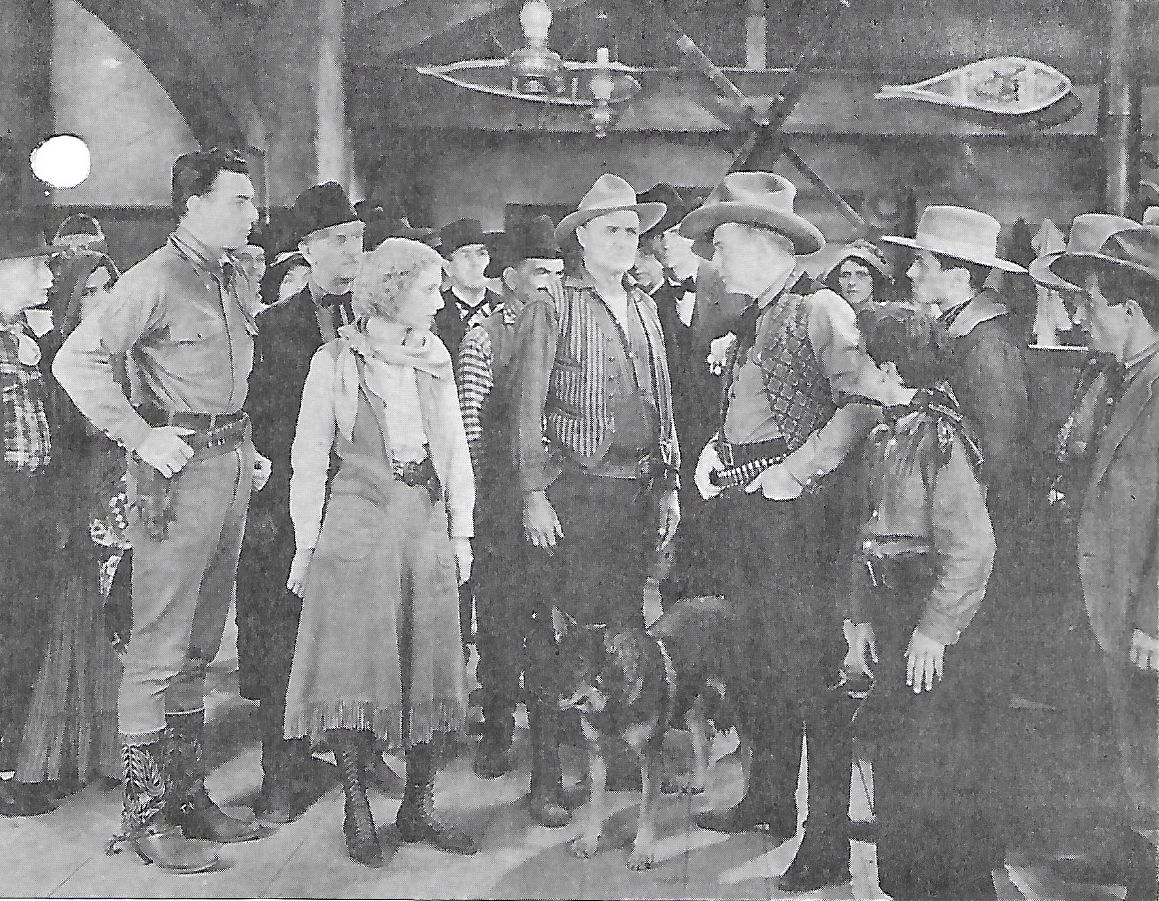 George Brent, Frankie Darro, Helen Gibson, Georgia Hale, Lafe McKee, Pat O'Malley, and Rin Tin Tin in The Lightning Warrior (1931)