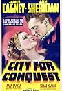 James Cagney and Ann Sheridan in City for Conquest (1940)