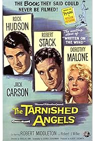 Rock Hudson, Dorothy Malone, and Robert Stack in The Tarnished Angels (1957)