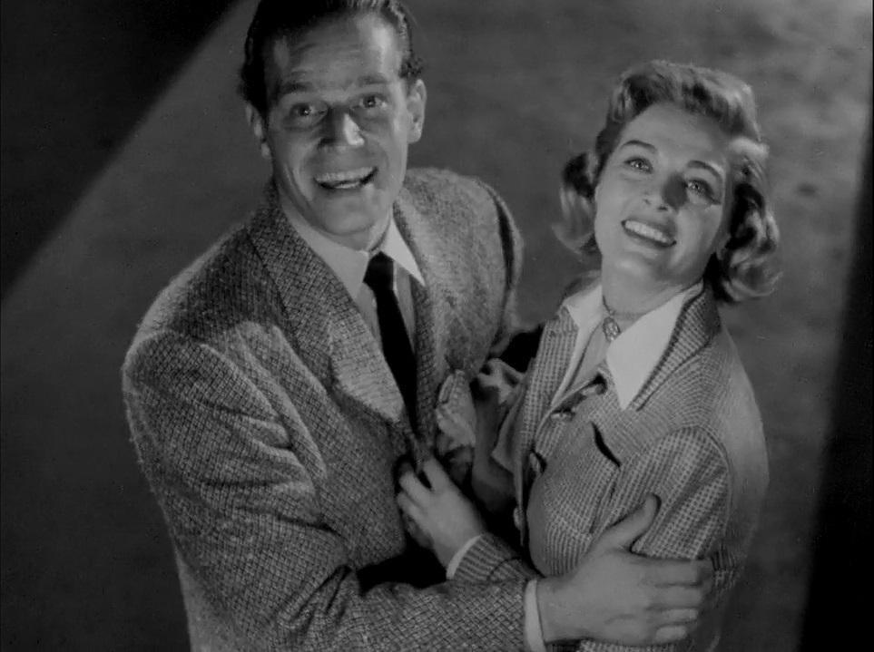 Charlton Heston and Lizabeth Scott in Dark City (1950)