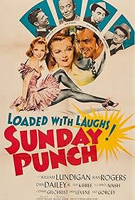 Dan Dailey, Leo Gorcey, Guy Kibbee, Sam Levene, William Lundigan, and Jean Rogers in Sunday Punch (1942)