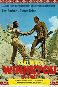 Lex Barker and Pierre Brice in Winnetou - 3. Teil (1965)