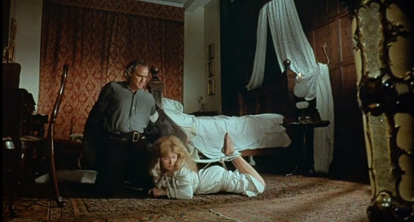 Marlon Brando and Stephanie Beacham in The Nightcomers (1971)