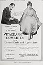 Agnes Ayres and Edward Earle in Paging Page Two (1917)