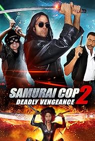 Mark Frazer, Mathew Karedas, and Tommy Wiseau in Samurai Cop 2: Deadly Vengeance (2015)