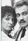 Flor Núñez and Gustavo Rodríguez in La mujer sin rostro (1984)