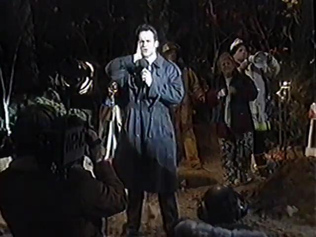 Diedrich Bader, Kathy Kinney, and Mike Pniewski in Grand (1990)