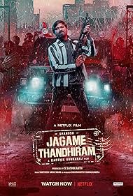 James Cosmo, Dhanush, Kalaiyarasan, Joju George, and Aishwarya Lekshmi in Thế giới trắng đen (2021)