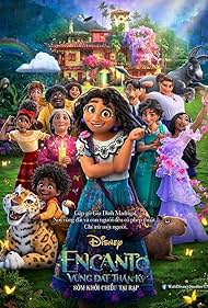 Wilmer Valderrama, Angie Cepeda, María Cecilia Botero, Carolina Gaitan, Stephanie Beatriz, Diane Guerrero, Adassa, Ravi Cabot-Conyers, Rhenzy Feliz, Jess Darrow, and Mauro Castillo in Encanto: Vùng Đất Thần Kỳ (2021)