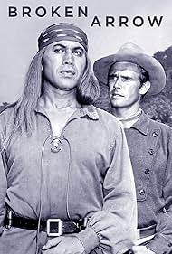 Michael Ansara and John Lupton in Broken Arrow (1956)