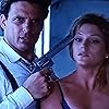 Damian Chapa and Farrah Forke in Hitman's Run (1999)