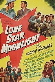 Joan Barton, Ken Curtis, Gil Taylor, Paul Trietsch, Ken Trietsch, Charles Ward, The Hoosier Hotshots, and Judy Clark and Her Rhythm Cowgirls in Lone Star Moonlight (1946)