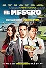 Vadhir Derbez, Memo Villegas, and Bárbara López in El mesero (2021)