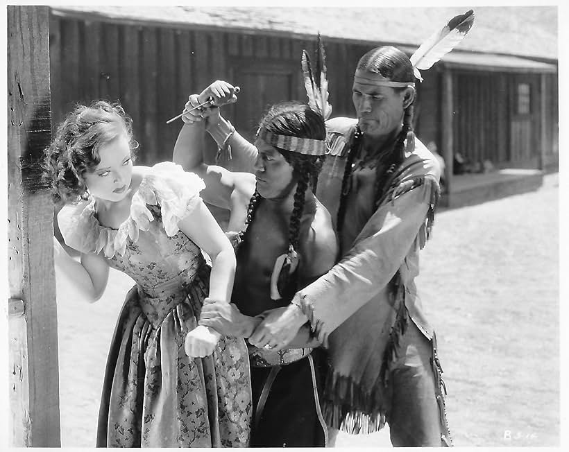 Lona Andre, Chief Thundercloud, and Ed Withrow in Custer's Last Stand (1936)