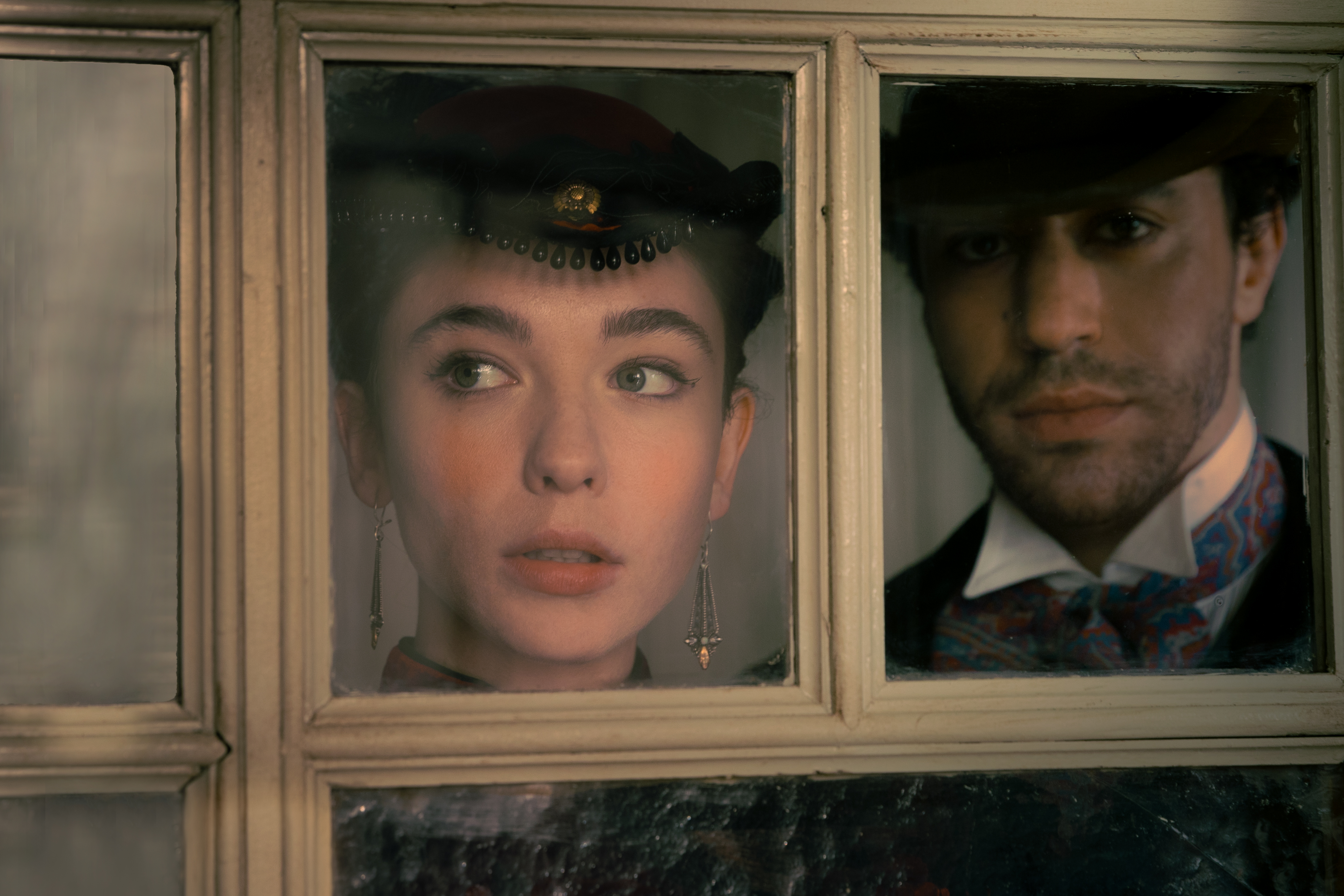 Matilda De Angelis and Eduardo Scarpetta in Nữ Luật Sư Lidia Poët (2023)