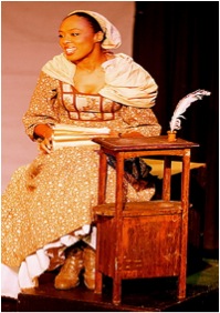 Sandy Brown as Phillis Wheatley in Oh, Yes She Did!