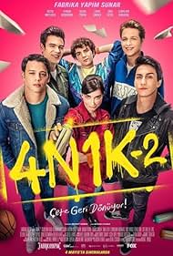 Burak Yörük, Gözde Mutluer, Turan Cihan Simsek, Sina Ozer, Cemrehan Karakas, and Atakan Hosgören in 4N1K 2 (2018)