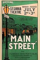 Monte Blue, Sinclair Lewis, and Florence Vidor in Main Street (1923)