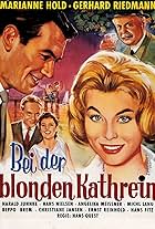 Marianne Hold, Hans Nielsen, and Gerhard Riedmann in Bei der blonden Kathrein (1959)