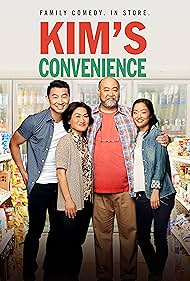 Paul Sun-Hyung Lee, Jean Yoon, Andrea Bang, and Simu Liu in Kim's Convenience (2016)