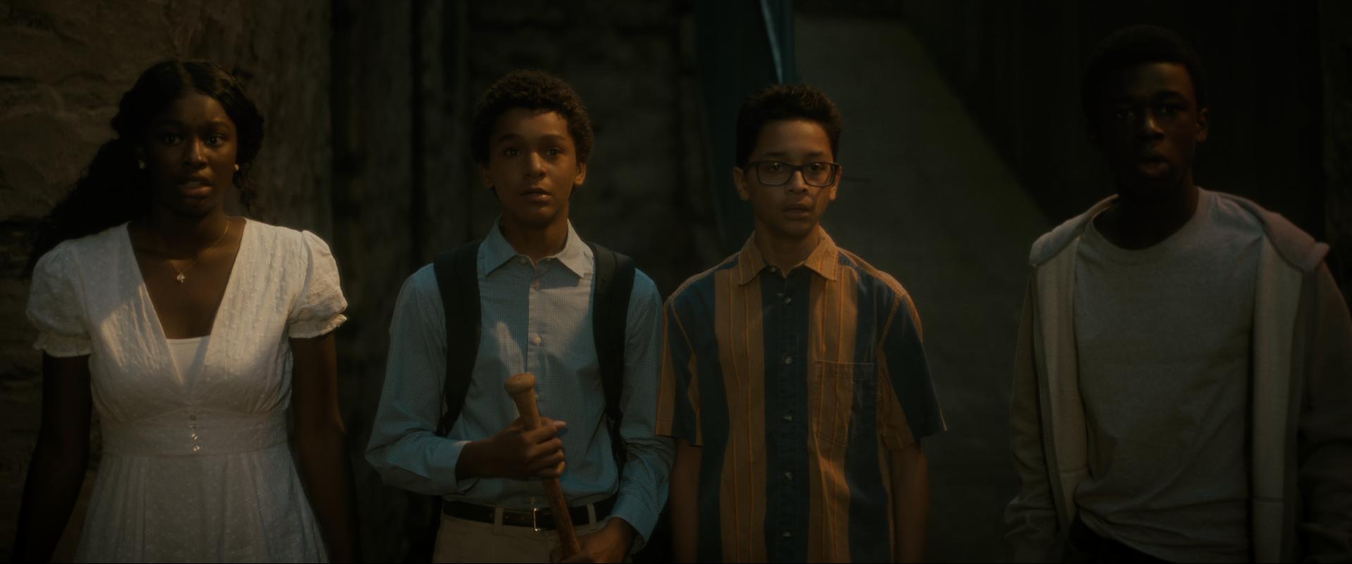 Jaden Michael, Coco Jones, Gerald Jones, and Gregory Diaz IV in Ma Cà Rồng Ở Quận Bronx (2020)