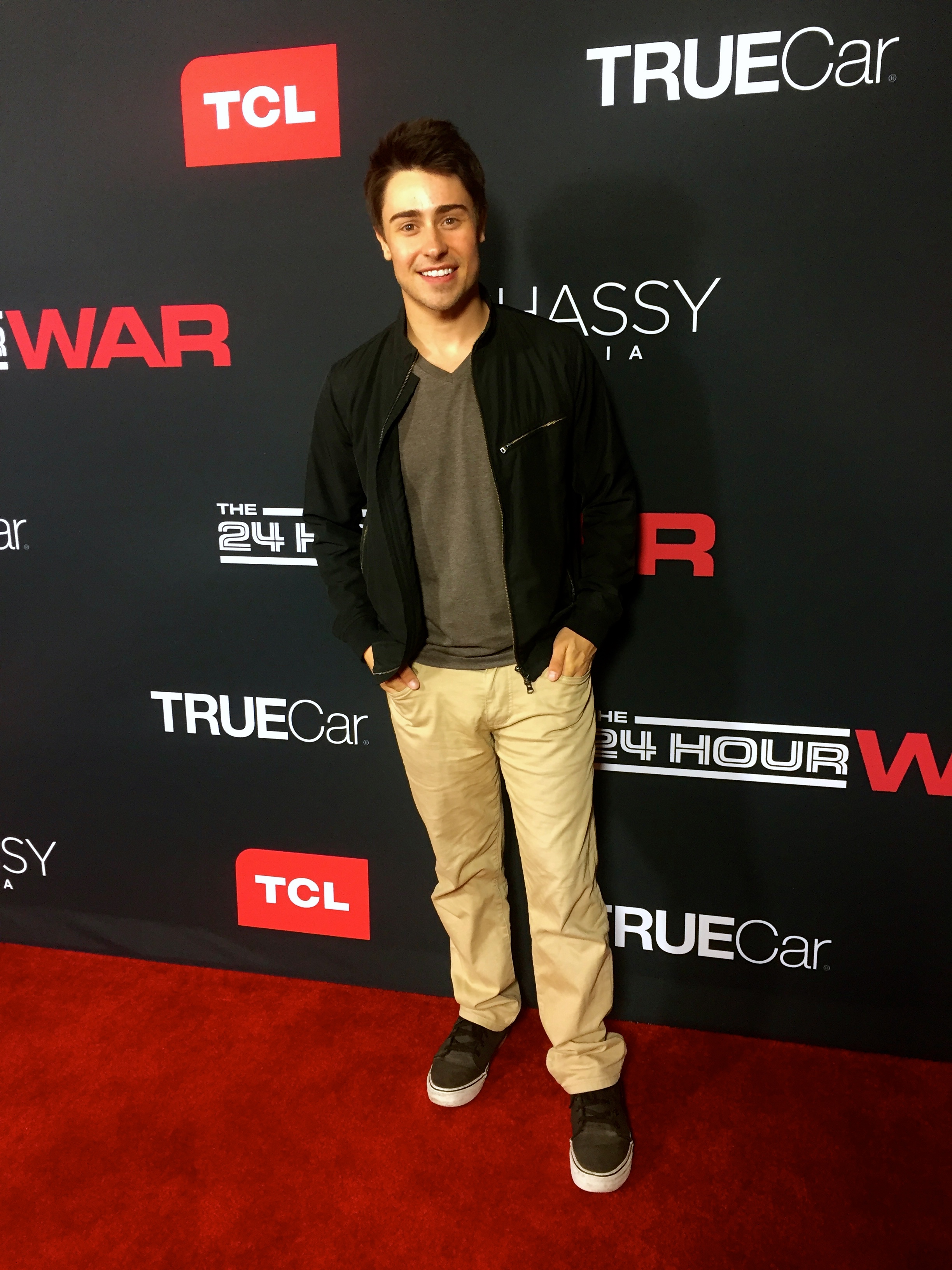 Actor PARIS DYLAN walks the Red Carpet for The 24 Hour War