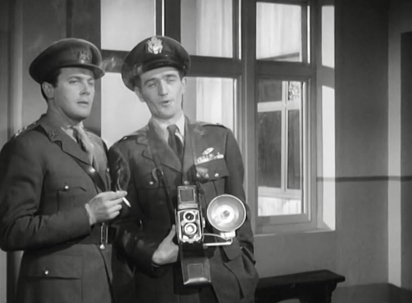 Robert O'Neil and Brian Worth in Assignment Redhead (1956)