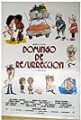 Flavio Caballero, Arturo Calderón, Julio Gasette, Franklin Vírgüez, Carmen Julia Álvarez, and Juan Manuel Laguardia in Domingo de resurrección (1982)