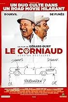 Louis de Funès and Bourvil in Le corniaud (1965)