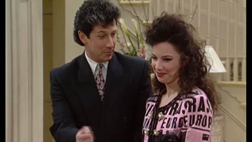 Fran Drescher and Charles Shaughnessy in The Nanny (1993)