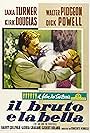 Kirk Douglas and Lana Turner in Il bruto e la bella (1952)