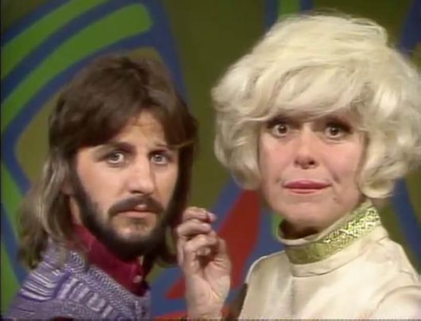 Carol Channing and Ringo Starr in Laugh-In (1967)