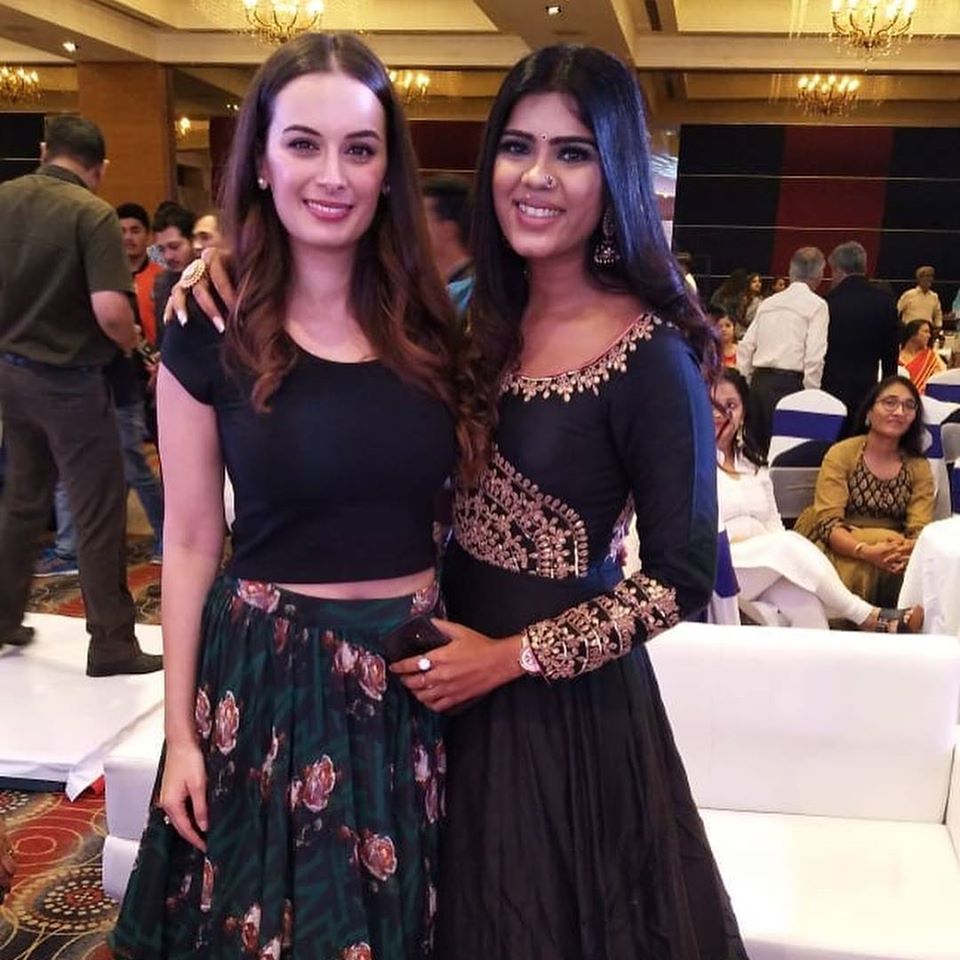 Khushi Shah and Evelyn Sharma