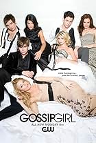 Penn Badgley, Blake Lively, Taylor Momsen, Leighton Meester, Jessica Szohr, Chace Crawford, and Ed Westwick in Bà Tám Xứ Mỹ (2007)