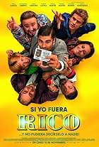 Diego Martín, Jordi Sánchez, Álex García, Paula Echevarría, Alexandra Jiménez, Adrián Lastra, and Franky Martín in Si yo fuera rico (2019)