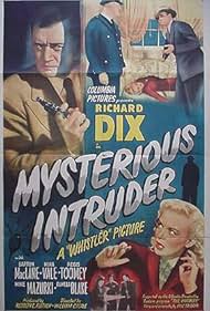 Stanley Blystone, Richard Dix, Helen Mowery, and Nina Vale in Mysterious Intruder (1946)