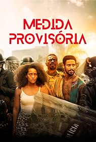 Taís Araújo, Alfred Enoch, and Seu Jorge in Medida Provisória (2020)