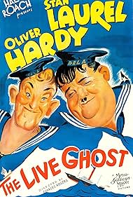 Oliver Hardy and Stan Laurel in The Live Ghost (1934)