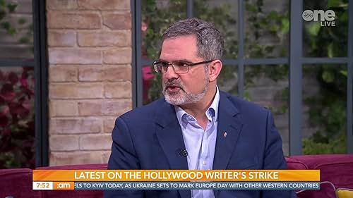 Panel Interview re WGA Strike on European TV