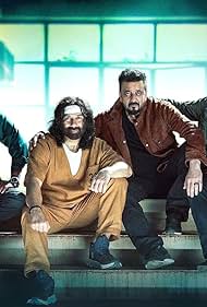 Sanjay Dutt, Jackie Shroff, Mithun Chakraborty, and Sunny Deol in Baap